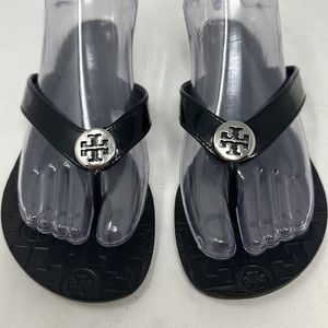 Tory Burch Thora Black Sandals Size 7
